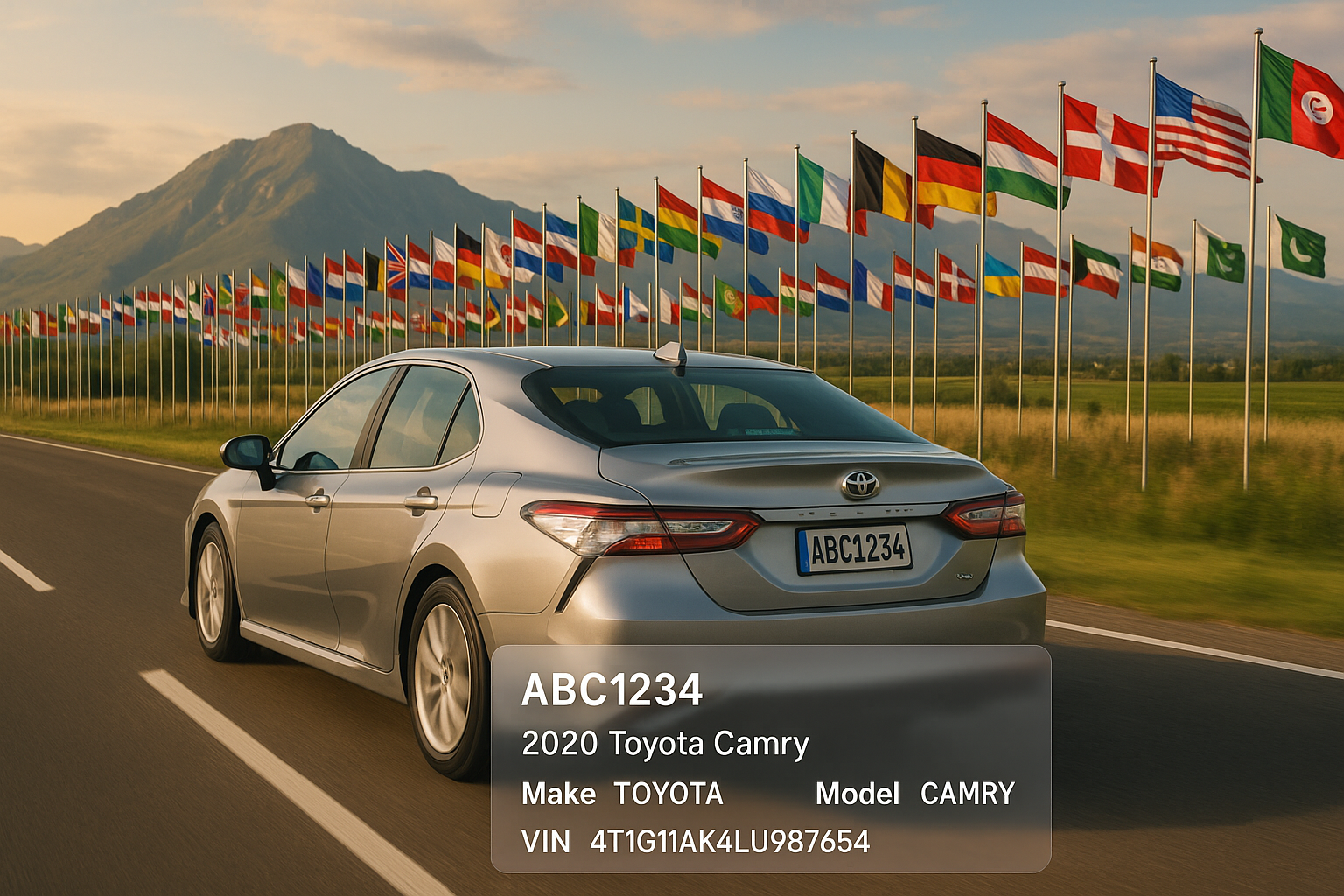 Voertuigplaatdecoder